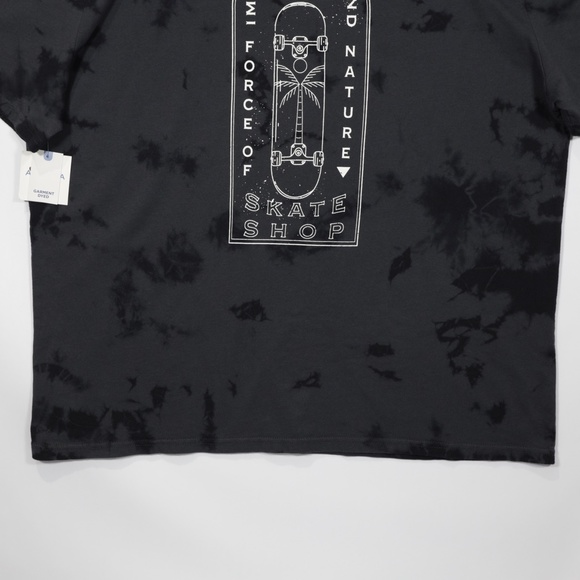 Arizona Jean Co Mens Short Sleeve Graphic Print T-Shirt Black Tie Dye Size XXL - Picture 6 of 6